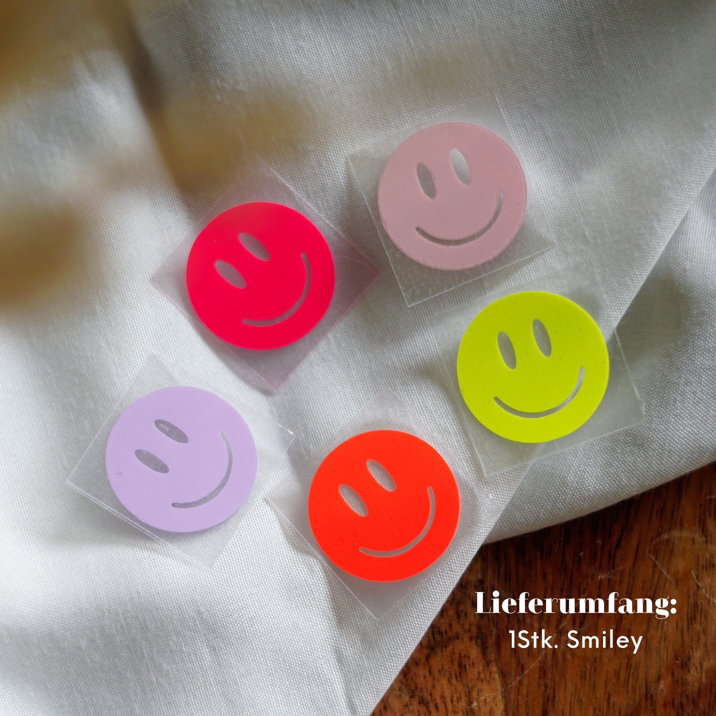 Bügelbild - Smiley